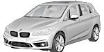 BMW F45 P0442 Fault Code
